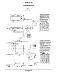 MC74LCX158M Datasheet Page 7