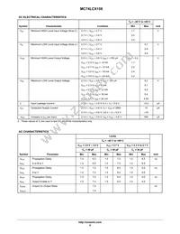 MC74LCX158MELG Datasheet Page 5