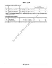 MC74LCX16240DTR2 Datasheet Page 5