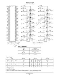 MC74LCX16373DTG Datasheet Page 2