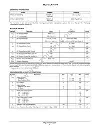 MC74LCX16373DTG Datasheet Page 3