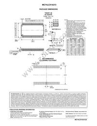 MC74LCX16373DTG Datasheet Page 7