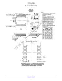 MC74LCX240DWR2 Datasheet Page 6