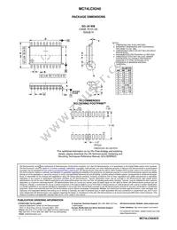MC74LCX240DWR2 Datasheet Page 7