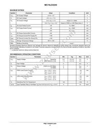 MC74LCX245MELG Datasheet Page 3