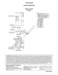 MC74LCX245MELG Datasheet Page 9