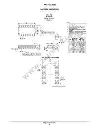 MC74LCX257DR2G Datasheet Page 6