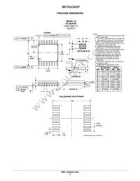 MC74LCX257DR2G Datasheet Page 7