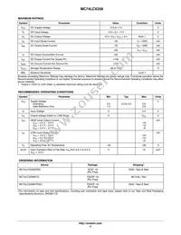 MC74LCX258DTR2G Datasheet Page 4