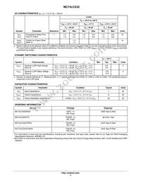 MC74LCX32MELG Datasheet Page 4