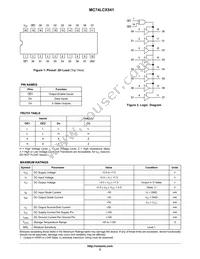 MC74LCX541MELG Datasheet Page 2
