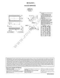 MC74LCX573MG Datasheet Page 9
