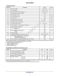 MC74LV594ADTR2G Datasheet Page 5