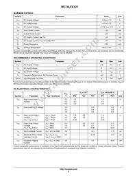 MC74LVX125MG Datasheet Page 2