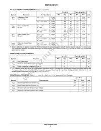 MC74LVX125MG Datasheet Page 3
