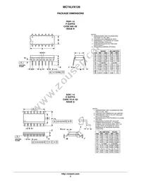 MC74LVX126MG Datasheet Page 5