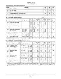MC74LVX138MG Datasheet Page 4