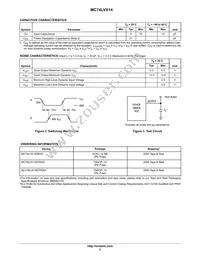 MC74LVX14MG Datasheet Page 3