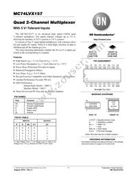 MC74LVX157DTR2G Datasheet Cover