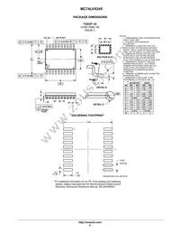 MC74LVX245MG Datasheet Page 6