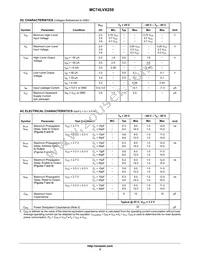 MC74LVX259MG Datasheet Page 5
