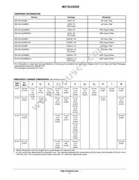 MC74LVX259MG Datasheet Page 7