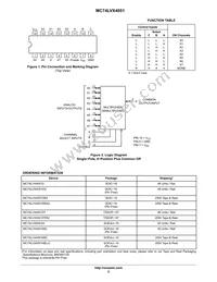 MC74LVX4051MG Datasheet Page 2
