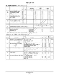 MC74LVX4051MG Datasheet Page 5