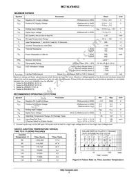 MC74LVX4052MELG Datasheet Page 3
