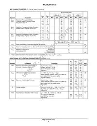 MC74LVX4052MELG Datasheet Page 5