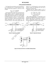 MC74LVX4052MELG Datasheet Page 11
