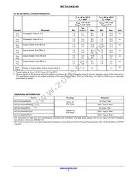 MC74LVX4245DTR2 Datasheet Page 5