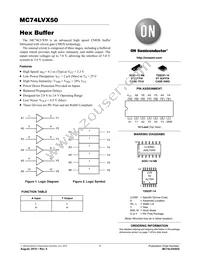 MC74LVX50MG Datasheet Cover