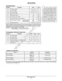 MC74LVX540MG Datasheet Page 3
