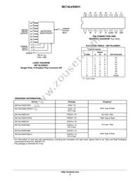 MC74LVX8051MG Datasheet Page 2