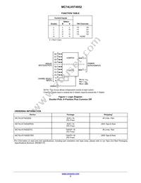 MC74LVXT4052DG Datasheet Page 2