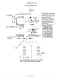 MC74LVXT4066MG Datasheet Page 10