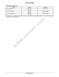 MC74LVXT8051DR2G Datasheet Page 10