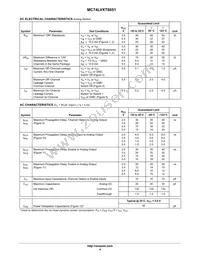 MC74LVXT8051MELG Datasheet Page 4