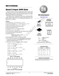 MC74VHC08MELG Datasheet Cover