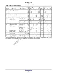 MC74VHC125MG Datasheet Page 3