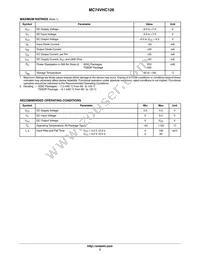 MC74VHC126DTR2 Datasheet Page 3
