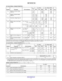 MC74VHC132MELG Datasheet Page 3