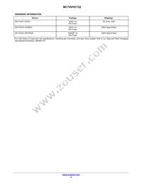 MC74VHC132MELG Datasheet Page 4