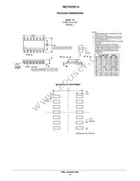 MC74VHC14DR2 Datasheet Page 6
