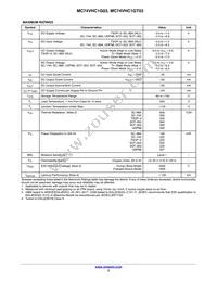 MC74VHC1G03DFT2 Datasheet Page 3