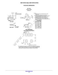 MC74VHC1G04DTT1 Datasheet Page 10