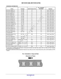 MC74VHC1G08DTT1 Datasheet Page 7