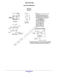 MC74VHC1G09DFT2 Datasheet Page 12