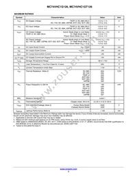 MC74VHC1G126DTT1 Datasheet Page 3